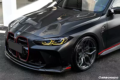 2021–2025 BMW M3 G80 / M4 G82 G83 CL Style Dry Carbon Fiber Front Lip