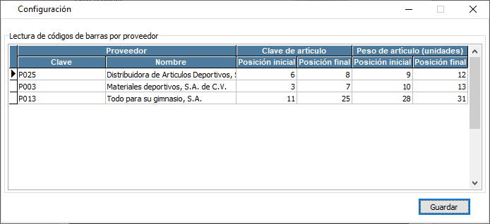 Generador de orden de compra a partir de artículos escaneados decodificando código de barras