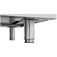 Estufa universal con 4 quemadores horno asador plancha doble freidora y gratinador