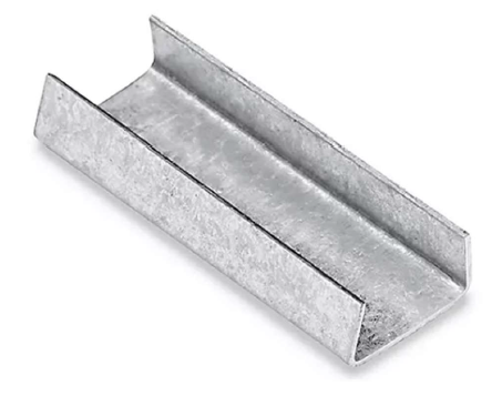 GRAPA METALICA P/FLEJE METALICO 3/8 C/1000PZAS