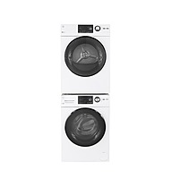 GE® GFD14ESSNWW ENERGY STAR® 24" 4.3 Cu.Ft. Front Load Vented Electric Dryer with Stainless Steel Basket