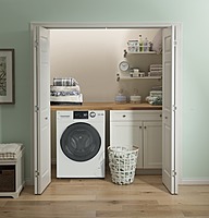 GE® GFQ14ESSNWW 24" 2.4 cu. ft. Capacity Front Load Washer/Condenser Dryer Combo GE® GFQ14ESSNWW 24" 2.4 cu. ft. Capacity Front Load Washer/Condenser Dryer Combo