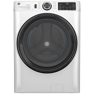 GE® GFW510CVWW 4.6 cu. ft. Capacity Smart Front Load ENERGY STAR® Washer