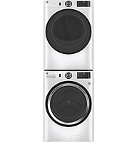 GE® GFD55ESSNWW ENERGY STAR® 7.8 cu. ft. Capacity Smart Front Load Electric Dryer with Sanitize Cycle