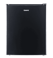 Galanz GL27BK 2.7 Cu ft Single Door Mini ENERGY STAR Fridge w/ Freezer