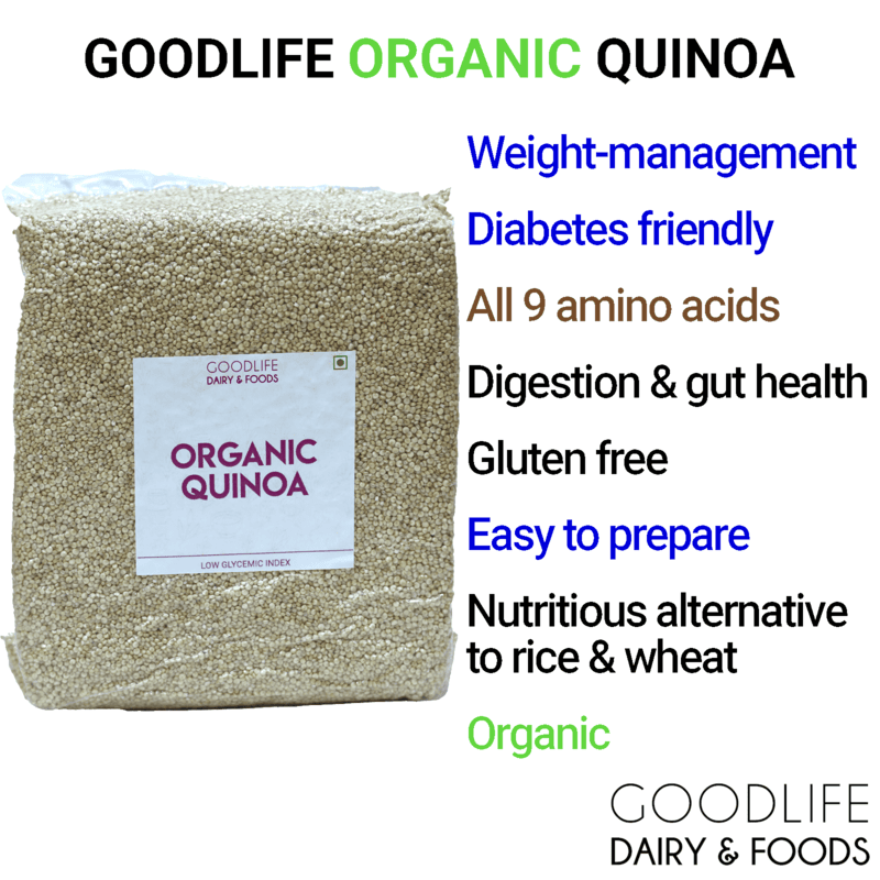 Goodlife - Organic Quinoa (500gm)
