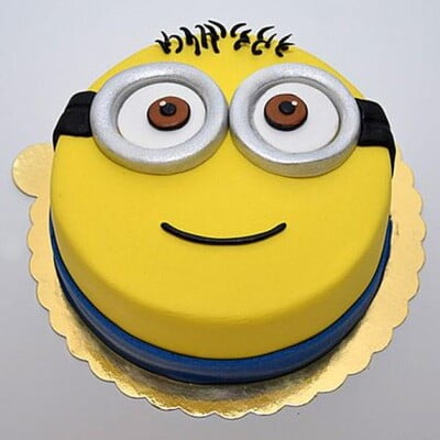 2 KG Minions cream Cake