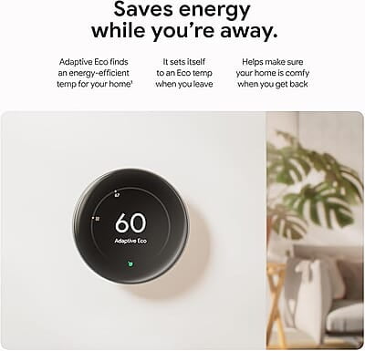 Google - Nest Learning Thermostat (4th gen) Google - Nest Learning Thermostat (4th gen)