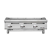 Asador 36 pulgadas Silver gas natural GNAS-03-01 marca DRAGO