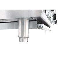 Asador 48 pulgadas Silver gas LP radiantes de acero inoxidable GPAS-04-00 marca DRAGO