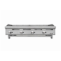 Asador 48 pulgadas Silver gas LP radiantes de acero inoxidable GPAS-04-00 marca DRAGO