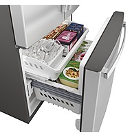 GE® GNE25JYKFS ENERGY STAR® 24.7 Cu. Ft. French-Door Refrigerator