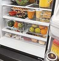 GE® GNE25JYKFS ENERGY STAR® 24.7 Cu. Ft. French-Door Refrigerator