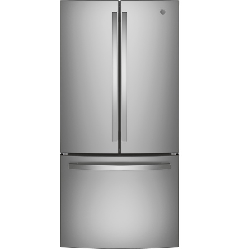 GE® GNE25JYKFS ENERGY STAR® 24.7 Cu. Ft. French-Door Refrigerator