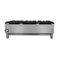 Parrilla de 6 quemadores gas natural 36 pulgadas