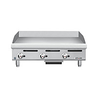Plancha de 3 quemadores, placa de acero 1/2" de grosor, gas LP GPPL-03-00