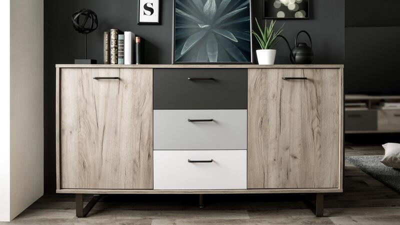 KRONODESIGN STANDARD-GREY CRAFT OAK/3/4"/5x8FT