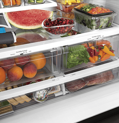 Frigidaire Gallery 36" Stainless Counter Depth French Door Refrigerator with Interior Water Dispenser
