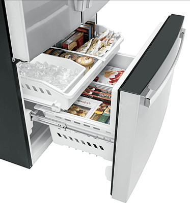 Frigidaire Gallery 36" Stainless Counter Depth French Door Refrigerator with Interior Water Dispenser