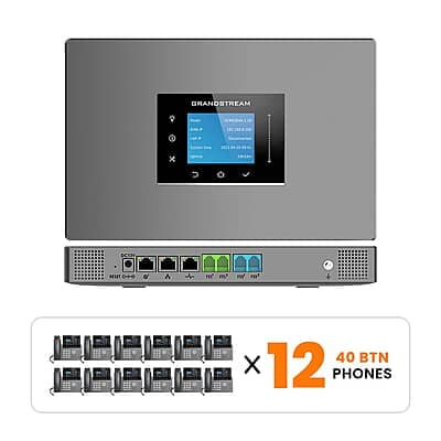 Grandstream Phone System Kits with 40-Button Phones Grandstream Phone System Kits with 40-Button Phones