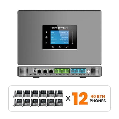 Grandstream Phone System Kits with 40-Button Phones Grandstream Phone System Kits with 40-Button Phones