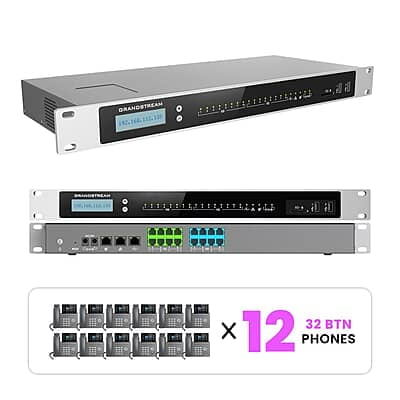 Grandstream Phone System Kits with 32-Button Phones Grandstream Phone System Kits with 32-Button Phones