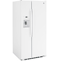 GE® GSE23GGP ENERGY STAR® 23.0 Cu. Ft. Side-By-Side Refrigerator