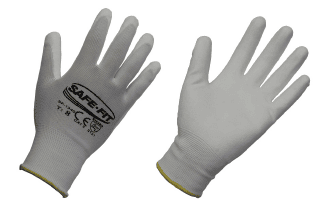 GUANTE SAFE FIT 1340 NYLON BLANCO P/POLIU