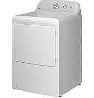 GE® GTD38EASWWS 7.2 cu. ft. Capacity Electric Dryer with Up To 120 ft. Venting​ and Reversible Door​