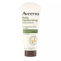 Aveeno Daily Moisturizing Lotion For Dry Skin with Soothing Prebiotic Oat - Unscented - 2.5oz