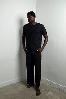 GUGU LOGO PANTS GUGU LOGO PANTS