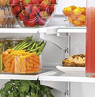 GE® GWE19J ENERGY STAR® 18.6 Cu. Ft. Counter-Depth French-Door Refrigerator