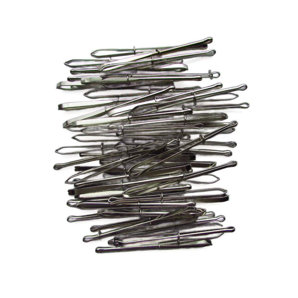 Gancho Pasa Cordones F101 Metal X50U Paquete X 50 Unidades