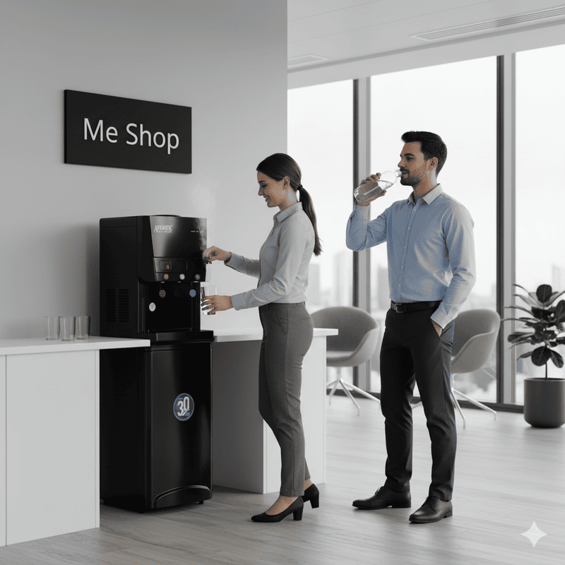 Atlantis Blaque Floor Standing Water Dispenser