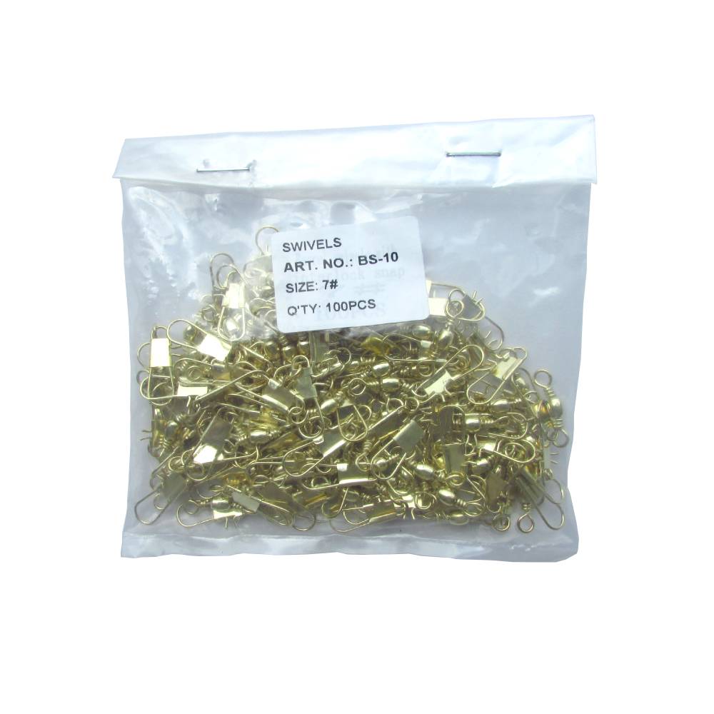 Giradores Para Pesca No 7 Paquete X 100 Unidades