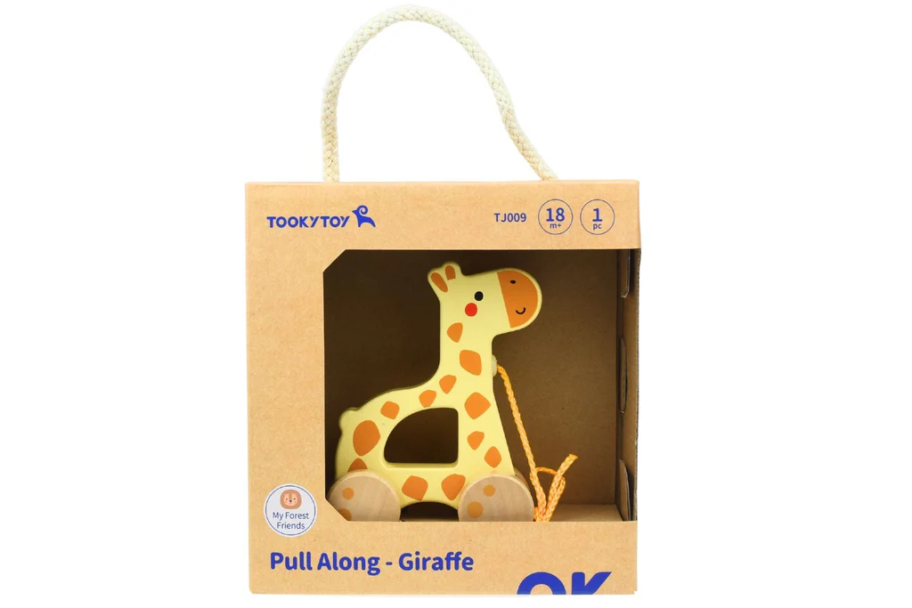 Giraffe Pull Along Toy