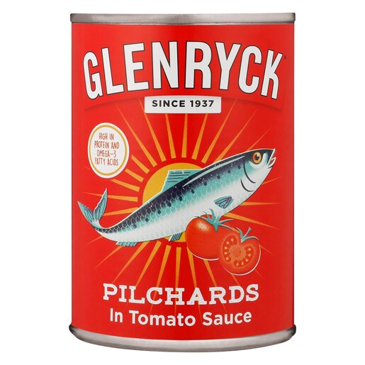 GLENRYCK PILCHARDS HOT CHILLI 12X400G GLENRYCK PILCHARDS HOT CHILLI 12X400G