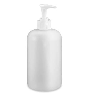 Botellas Boston Redondas con Bomba - 16 oz Botellas Boston Redondas con Bomba - 16 oz