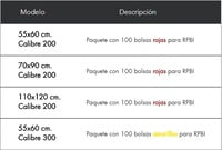 Bolsas para RPBI