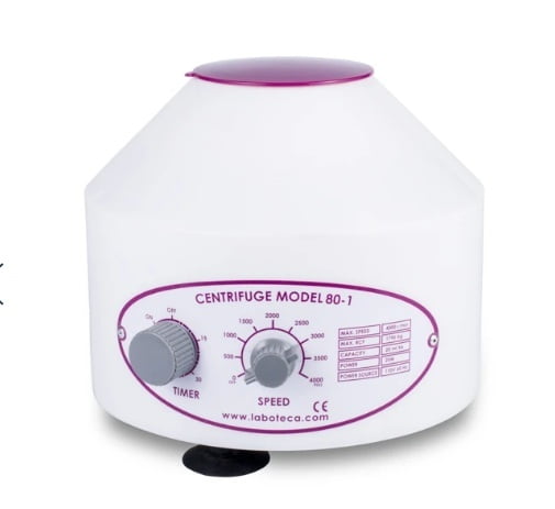 Centrifuga de mesa. Centrifuga de mesa.