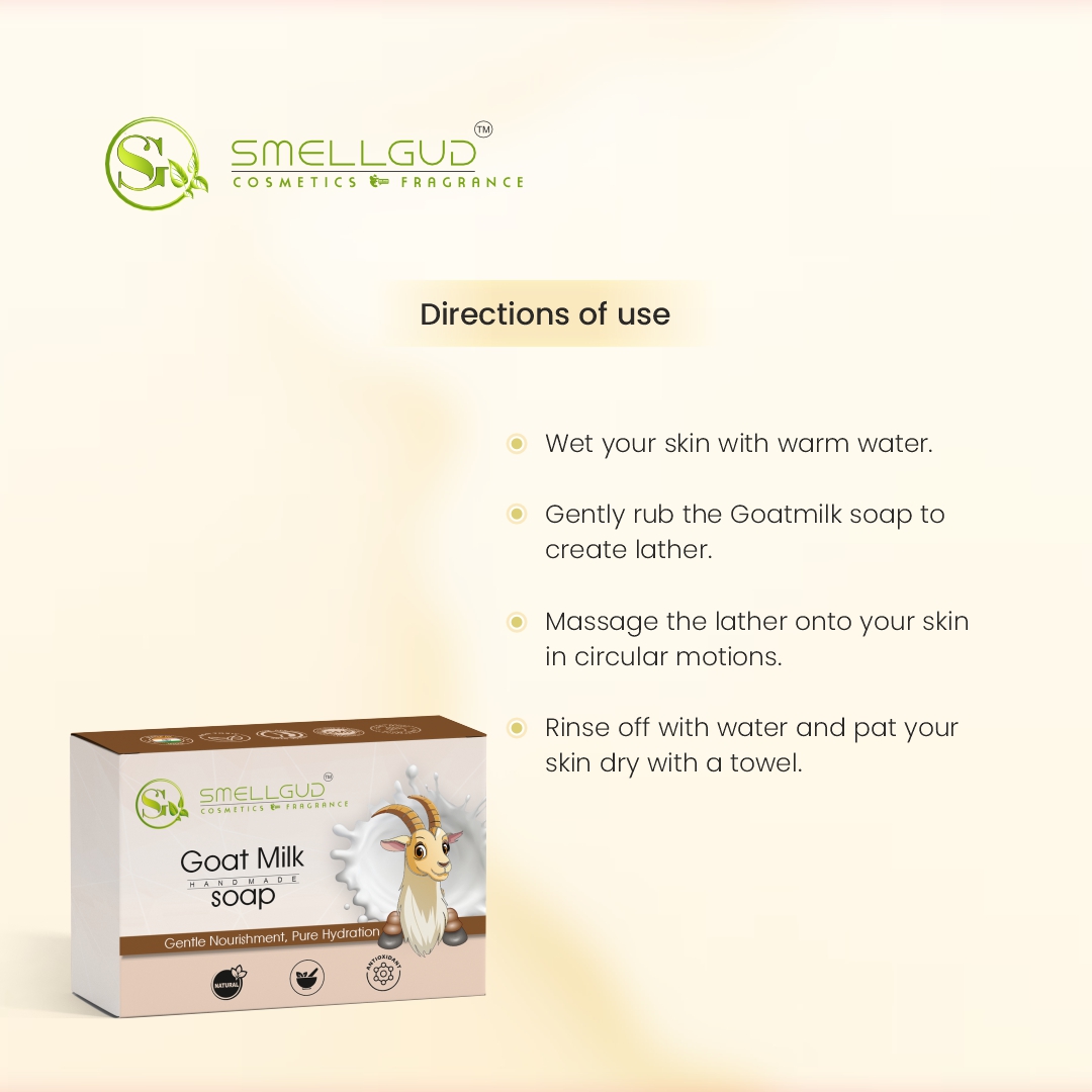 Goat Milk Soap | Made with Cold Pressed Oils and Shea Butter | Glow Soap With Olive Oil and Coconut Oil | Skin Brightening & Tan Removal Soap | Paraben & Chemical Free Bath Soap for Men & Women | Skin Goat Milk Soap | Made with Cold Pressed Oils and Shea Butter | Glow Soap With Olive Oil and Coconut Oil | Skin Brightening & Tan Removal Soap | Paraben & Chemical Free Bath Soap for Men & Women | Skin