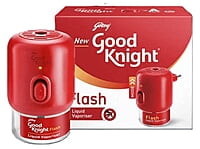 Good Knight Flash Liquid Vapouriser Mosquito Repellent Combo Pack (Machine + 1 Refill 45ml)