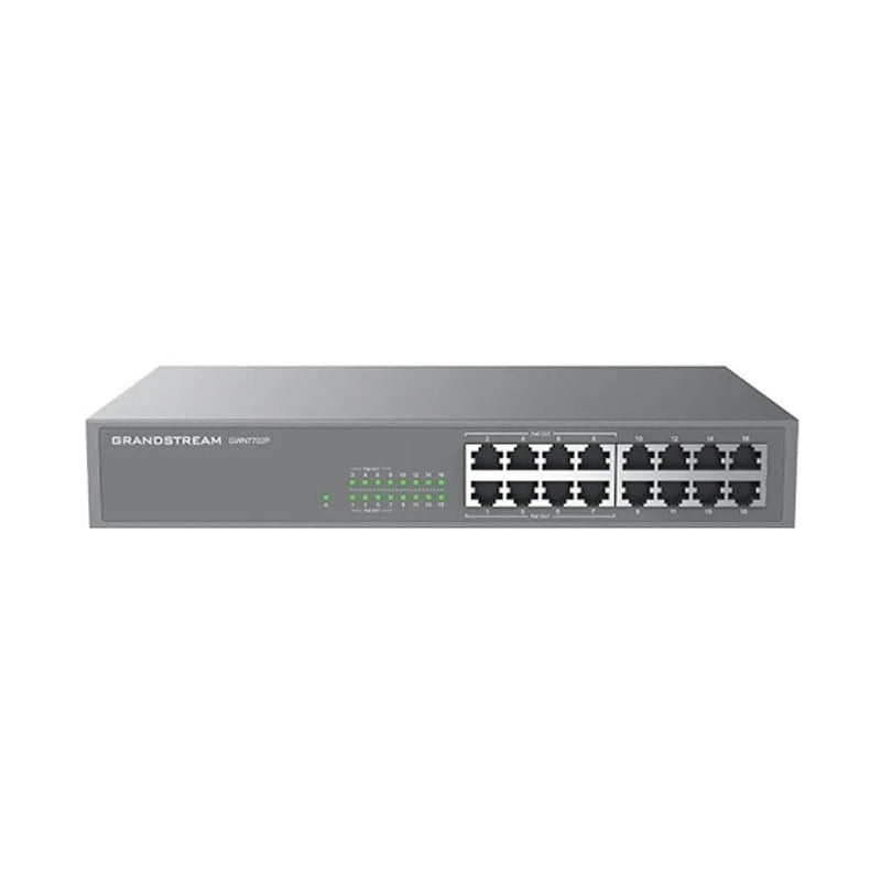 Grandstream Unmanaged Network Switch 16-Ports / 8-PoE GWN7702P