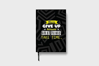 Great Things Take time | Premium Motivational Notebook Great Things Take time | Premium Motivational Notebook