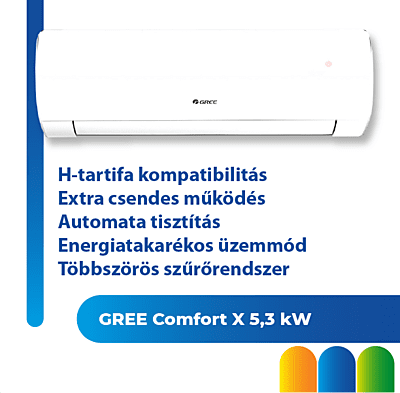 Gree Comfort X 5,3 KW Gree Comfort X 5,3 KW
