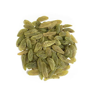 RAI59007: Green Raisin 5 LB