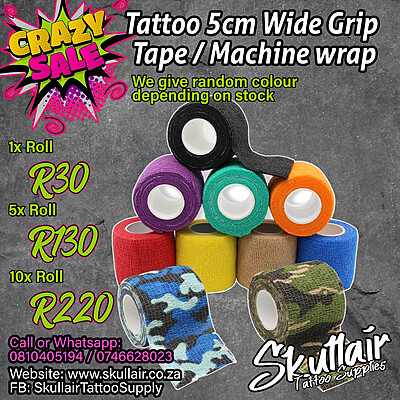 Grip Tape Mixed Colours 5cm roll