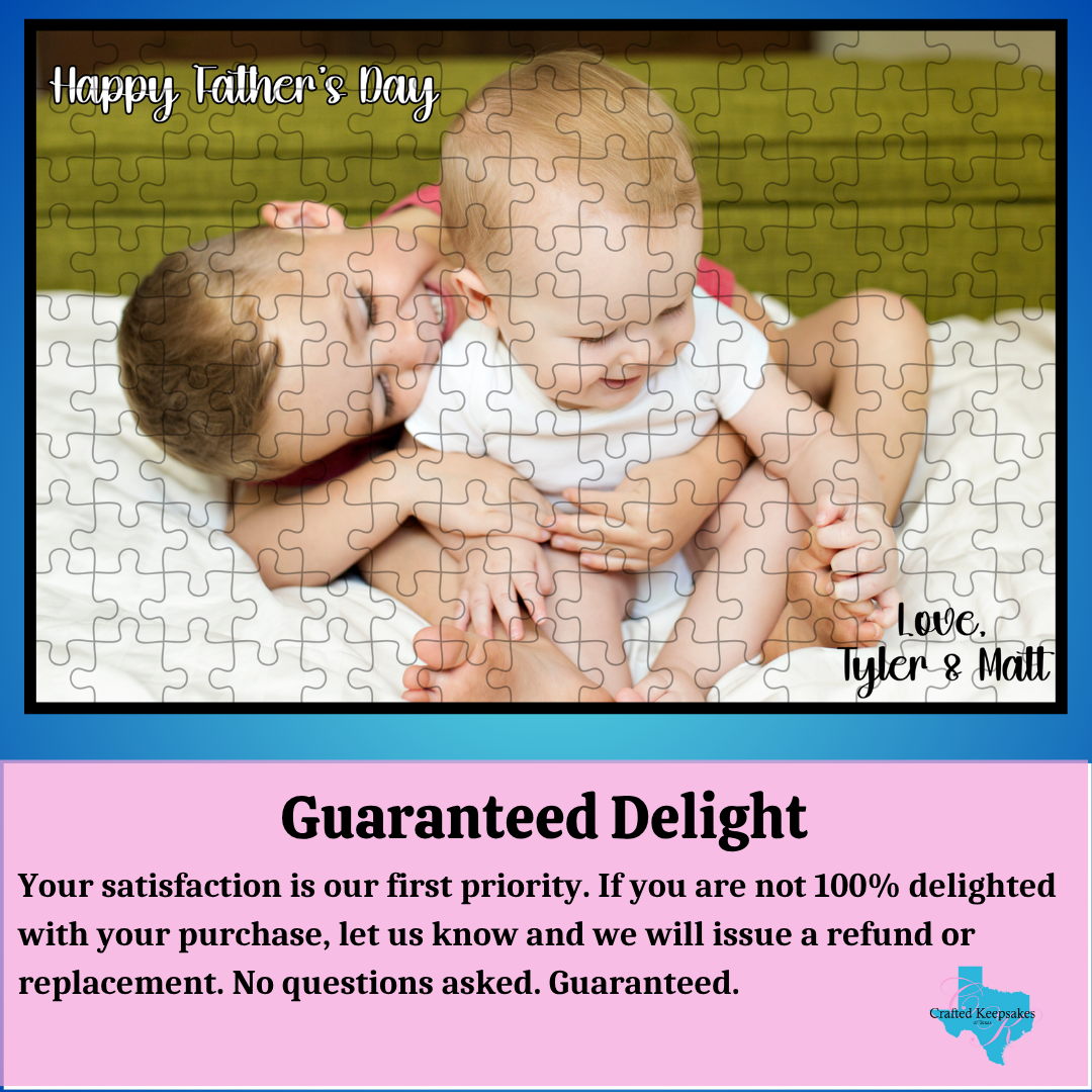 Custom Photo Puzzle - Personalized Gift for Any Occasion Custom Photo Puzzle - Personalized Gift for Any Occasion