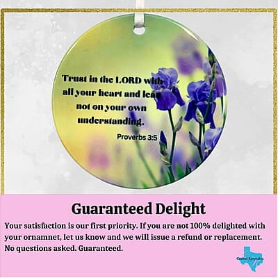 Scriptures - 3 inch Ceramic Orrnament