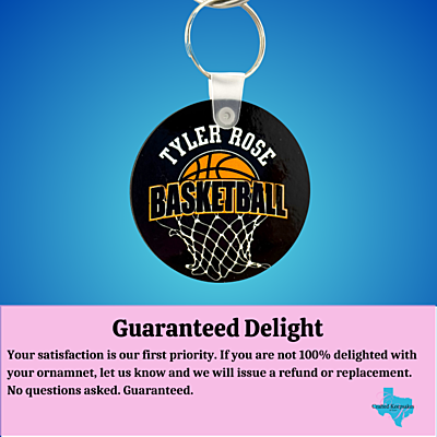 2" Round Key Ring – Tyler Rose Special Olympics Basketball Fundraiser guarantee 2" Round Key Ring – Tyler Rose Special Olympics Basketball Fundraiser guarantee